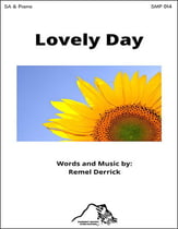 Lovely Day SA choral sheet music cover